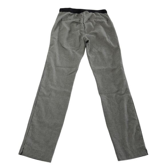 Zara Pants Womens XS Black White Houndstooth Slim Trousers‎ Stretch Classic - Picture 2 of 8